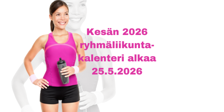 KESÄN 2026 ryhmäliikunta